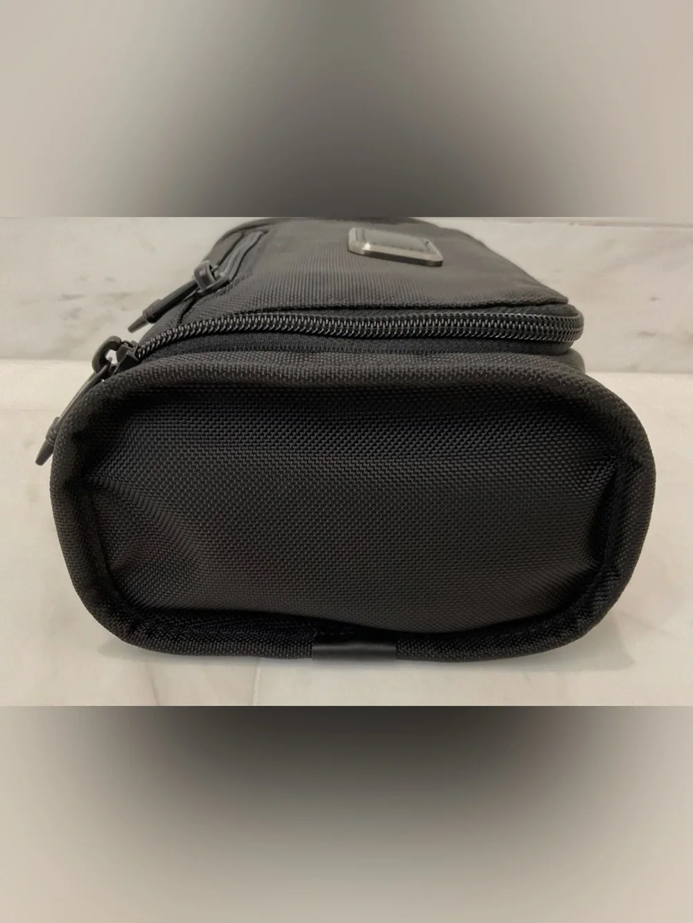NEW Tumi ALPHA 10.75” Ballistic Nylon TRAVEL DOPP Toiletry KIT - BLACK